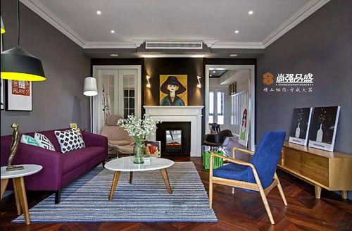 現(xiàn)代簡約與個性混搭的完美融合 —— 保利中央公園125平三居室實景案例賞析